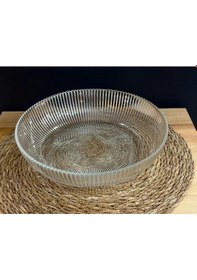 Resim Sigma Paris Cam Salata Kasesi 25 Cm Şeffaf 