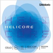 Resim D'Addario H510 4/4M Helicore Çello Teli 