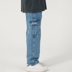 Resim Denim Kargo Pantolon - Mavi / 29 