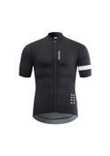 Resim Siyah Wosawe Erkek Bisiklet Kısa Kollu Bisiklet Giysileri Çabuk Kuruyan Nefes Alabilir Spor Üstleri Yaz Dış Mekan Yansıtıcı Koşu Renkli Spor Dalları Kısa Kollu 3xl Siyah 