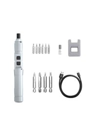 Resim Elektrikli Tornavida 3.6v Küçük Tornavida, Usb Hızlı Şarj Tornavida Seti, Kalem Boyutunda Mini Tornavida 3488 