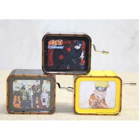 Resim Büro Ev Ofis Hediye İçin Naruto Motif Müzik Kutusu 