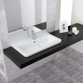 Resim Ece Banyo Snow Lavabo 101 cm 