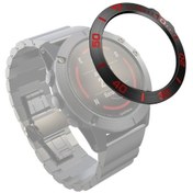 Resim Sones Garmin Fenix 5x/5x Plus Akıllı Saat Çelik Çerçeve Halkası, Bir Versiyon 