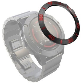 Resim Sones Garmin Fenix 5x/5x Plus Akıllı Saat Çelik Çerçeve Halkası, Bir Versiyon 