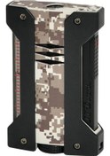 Resim S.T. Dupont Defi Extreme Desert Kamuflaj Puro Çakmak 21409 