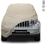 Resim ULTRASHOP Jeep Liberty 2 (2007-2013) Araba Brandası Su Geçirmez Branda Miflonlu PREMIUM Oto Branda 