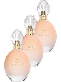 Resim Avon Eve Prive Kadın Parfüm Edp 50 Ml. Üçlü Set 