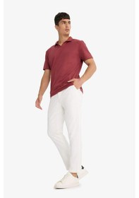 Resim Defacto Tailored Regular Fit Duble Paça Pantolon F0288ax25auer140 Ekru 