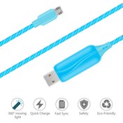 Resim Doppler S-cable Micro Usb Işıklı, Mavi 