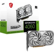 Resim Msı Geforce Rtx 4060 Ventus 2x Whıte 8g 8gb Gddr6 Dlss 3 Ekran Kartı 