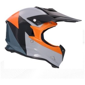 Resim Shiro Off & Road Mx- Tsuna Motosiklet Kaskı Cross Grafik 