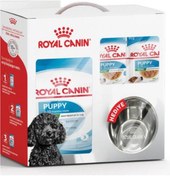 Resim Royal Canin Mini Pupy Yavru Köpek Maması 2 Kg Ve 6 Adet Yaş Mama + Mama Kabı Hediyeli 