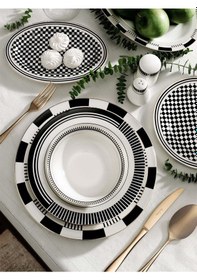 Resim Pierre Cardin 60 Parça 12 Kişilik Yemek Takımı Pendor 