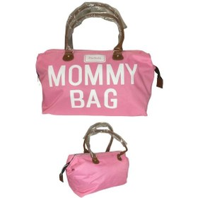 Resim Toptanfoni Mommy Bag Anne Bebek Bakım Ve Kadın Çantası Termal Biberonlu Pudra Pudra 