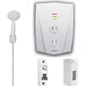 Resim Cemsan C 3300 Elektrikli Şofben Sıgorta ve Kutusu ( Montaj Hariç ) Paket 
