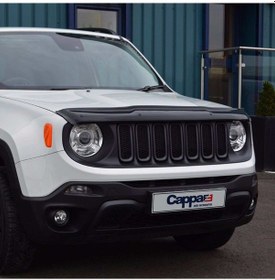 Resim Cappafe Jeep Renegade Ön Kaput Koruma Rüzgarlık 4Mm Abs 2015-› 