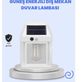 Resim Kont IP65 Su Geçirmez Güneş Paneli Dış Mekan Lamba 