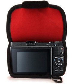 Resim MegaGear MG026 Canon Powershot G1 X Mark II Neopren Kamera Kılıfı 