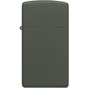 Resim Zippo 1627 Slim Green Matte Çakmak 