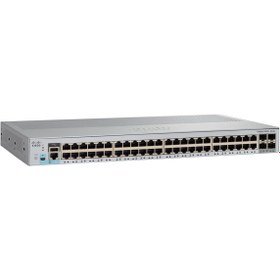 Resim Cisco Catalyst 2960l 48 Port Gige, Uyumlu 4 X 1g Sfp, Lan Lite 