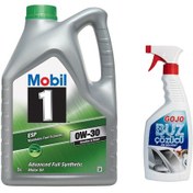 Resim Mobil 1 Esp 0W-30 Motor Yağı 5 L + Gojo Buz Çözücü 