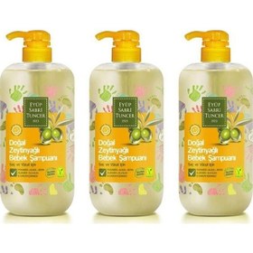 Resim Eyüp Sabri Tuncer Doğal Zeytinyağlı Bebek Şampuanı 600 Ml X 3 