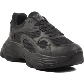 Resim Walkway Siyah Kadın Spor Ayakkabı 