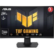 Resim ASUS 23.6" VA KAVİSLİ TUF GAMING VG24VQER 1MS 180Hz HDMI-DP Gaming Monitör (1920 X 1080) 