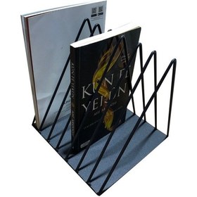 Resim Metal Üçgen Dergilik Plaklık Gazetelik 7 'Li Sac Raf Wd43S 