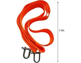 Resim Drs Tuning Oto Çekme Halatı Bez Reflektif Turuncu 3 Metre 3 Ton 