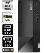 Resim LENOVO Neo 50T 11SE00BJTXE505 i5 12400 8GB RAM 4TB SSD GT1030 W11H MASAÜSTÜ BİLGİSAYAR 