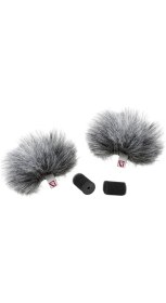 Resim Rycote 065515 Gri Renk Yaka Mikrofonu Için Rüzgar Koruyucu (Tekli Paket) 