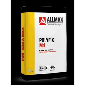 Resim Allmax Polyfıx M4 Isı Yalıtım Levha Yapıştırma Harcı - 25KG 