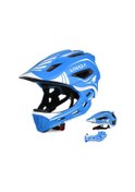 Resim -çocuklar Ayrılabilir Tam Yüz Kask Çocuk Sporları Yb18542bl Mavi Mavi 