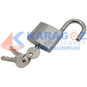 Resim KROM PASLANMAZ ASMA KİLİT UZUN EN:50MM 