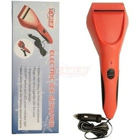 Resim Buz Kazıyıcı Kırmızı Elektrikli 12V 