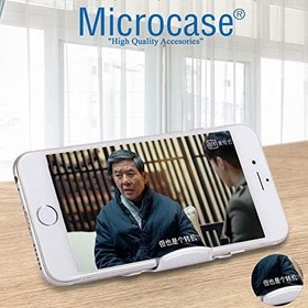 Resim Microcase Masaüstü Metal Telefon Tablet Tutucu Stand - AL2479 - Gümüş 