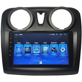 Resim Dacia Sandero Stepway 2015-2018 9 inç 4-32 GB Android Carplay Multimedya 