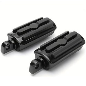 Resim Hightower Kaymaz Siyah Motosiklet Pedalı, Universal Harley Sportster Dyna Road King 