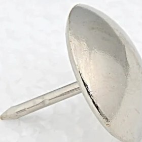 Resim Marsilyan Gümüş Parlak Kabara Raptiye 6,5 mm - 200 Adet 