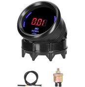 Resim Ulzyvf 52mm Araç Yağ Basınç Göstergesi - Led Ekranlı, 0-10kpa, Alarmlı, Yüksek Hassasiyet 