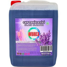 Resim WBREX Profesyonel Cam Temizleyici 5 Lt Lavanta Kokulu Ekonomik Boy 