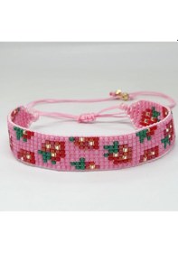 Resim Harmel Jewelry Miyuki Çilek Bileklik 