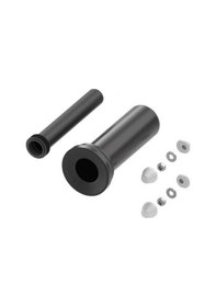 Resim Serel Gömme Rezervuar Klozet Bağlantı Boru Seti Siyah 