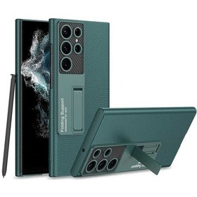 Resim Galaxy S23 Ultra Kılıf Zore Kıpta Standlı Kılıf 