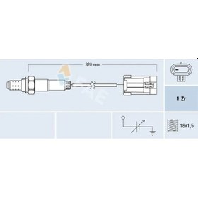 Resim Hyundai Accent 1 Oksijen Sensoru 1.5 1994-2002 G4ek Fae 77102 