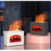 Resim sonx aroma terapi şömine hava nemlendirici alev etkisi 