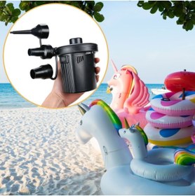 Resim Adil Baba Iki Yönlü 45w Ev Kullanımına Uygun Şişirme Ve Söndürme Elektrikli Hava Pompası 