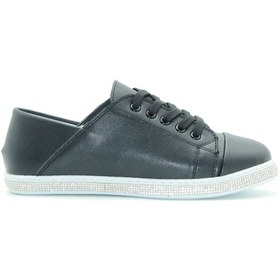 Resim Park Moda Siyah Cilt Kadın Casual Ayakkabı 009.02-350 
